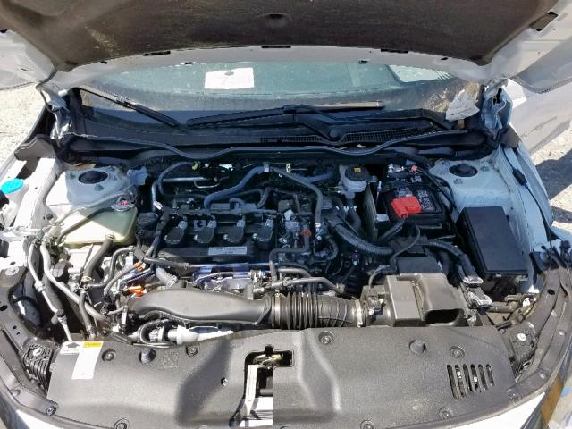 JHMFC1F7XKX009051 - 2019 HONDA CIVIC EXL Mavi foto 7