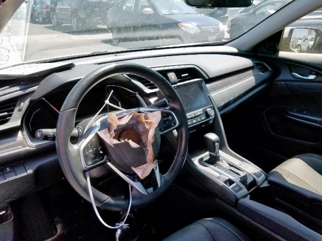 JHMFC1F7XKX009051 - 2019 HONDA CIVIC EXL Mavi foto 9