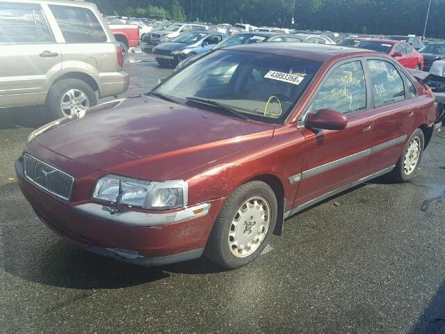 YV1TS94DXY1131686 - 2000 VOLVO S80 RED photo 2