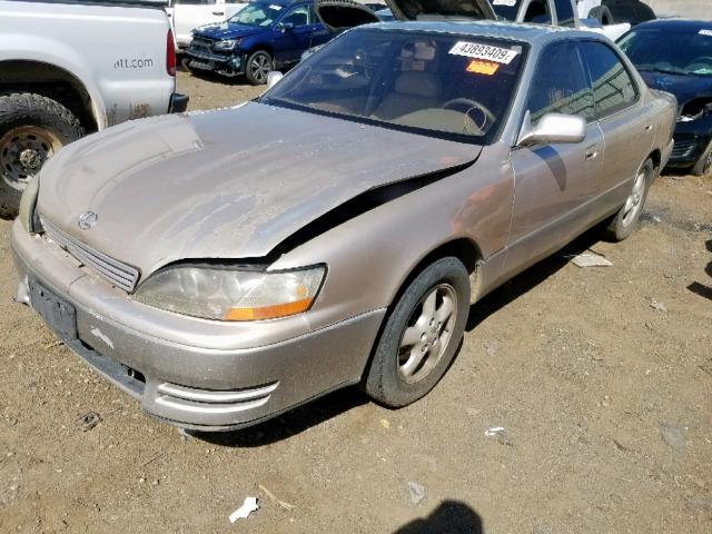 JT8BF12G2T0184979 - 1996 LEXUS ES 300 GOLD photo 2