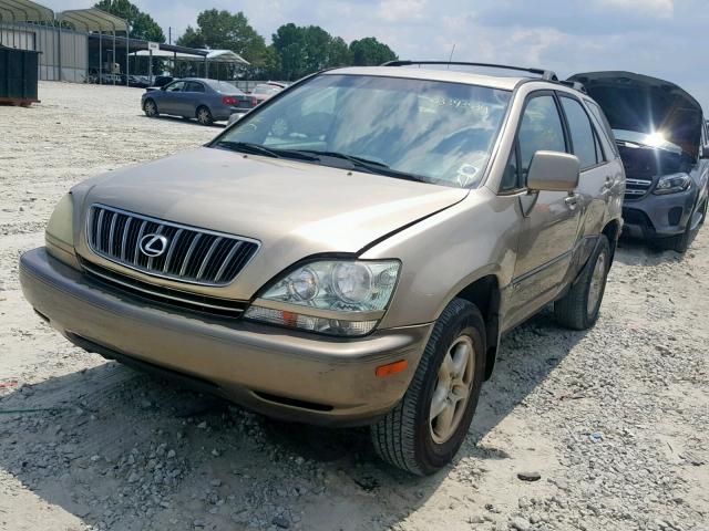 JTJGF10UX30156733 - 2003 LEXUS RX 300 BROWN photo 2