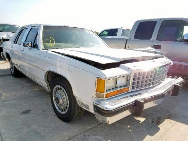 2FABP43F3GX115575 - 1986 FORD LTD CROWN WHITE photo 1