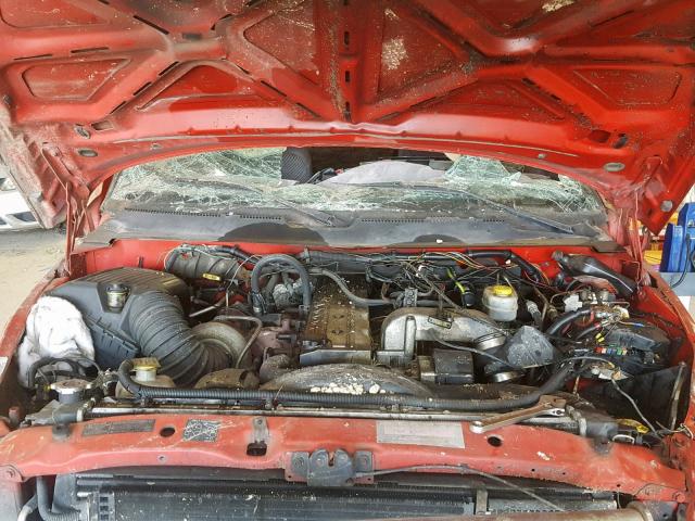 3B7KC226XXG113294 - 1999 DODGE RAM 2500 RED photo 7