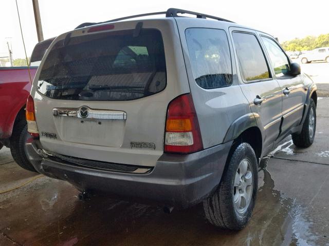 4F2YZ94144KM02694 - 2004 MAZDA TRIBUTE LX SILVER photo 4