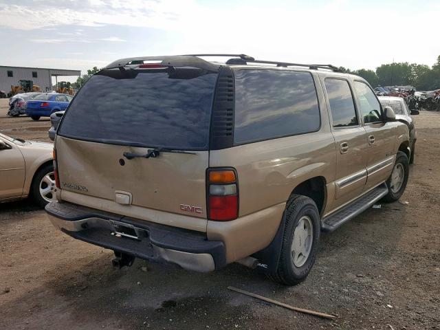 1GKEC16Z05J187156 - 2005 GMC YUKON XL C TAN photo 4