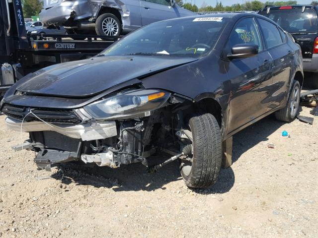 1C3CDFBB4FD116620 - 2015 DODGE DART SXT GRAY photo 2