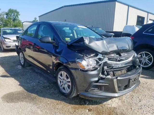 1G1JB5SH6H4154353 - 2017 CHEVROLET SONIC LS 灰色 照片 1