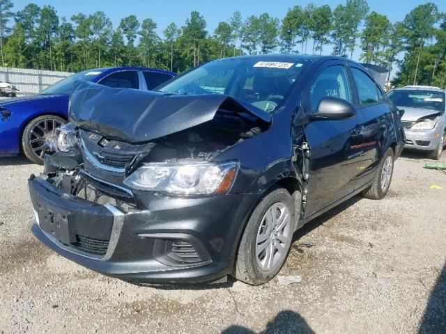 1G1JB5SH6H4154353 - 2017 CHEVROLET SONIC LS 灰色 照片 2