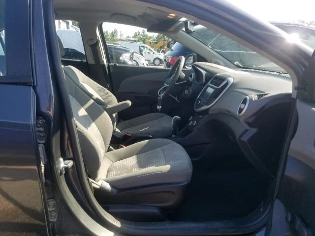 1G1JB5SH6H4154353 - 2017 CHEVROLET SONIC LS 灰色 照片 5