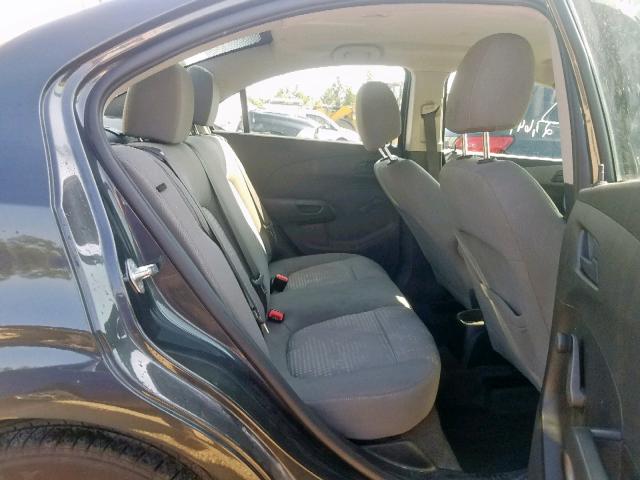 1G1JB5SH6H4154353 - 2017 CHEVROLET SONIC LS 灰色 照片 6