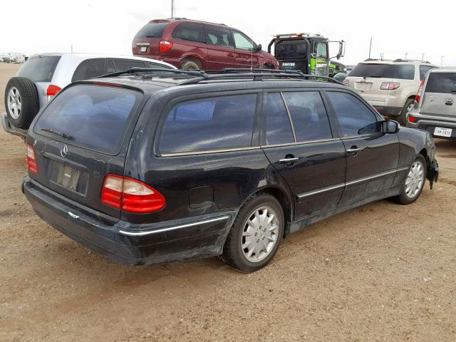 WDBJH65J1YB114850 - 2000 MERCEDES-BENZ E 320 BLACK photo 4