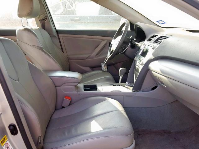 4T1BB46K09U074717 - 2009 TOYOTA CAMRY HYBR SILVER photo 5