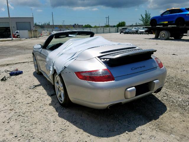 WP0CA29976S756347 - 2006 PORSCHE 911 NEW GE SILVER photo 3