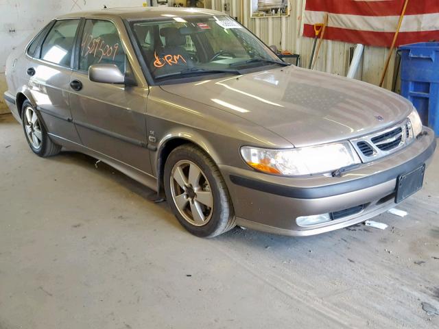 YS3DF58K722002833 - 2002 SAAB 9-3 SE TAN photo 1