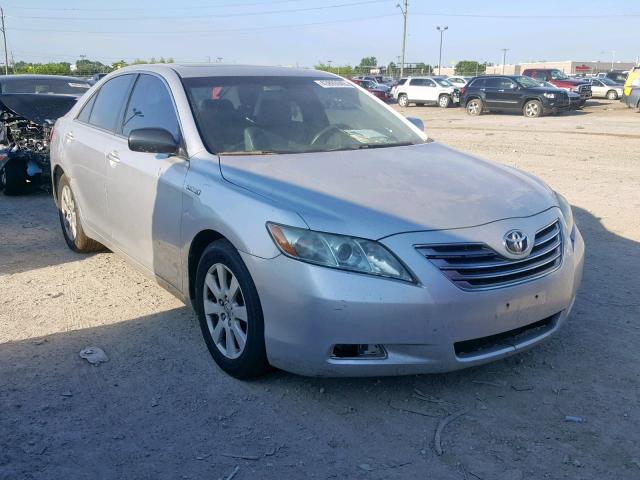 4T1BB46K49U077572 - 2009 TOYOTA CAMRY HYBR SILVER photo 1