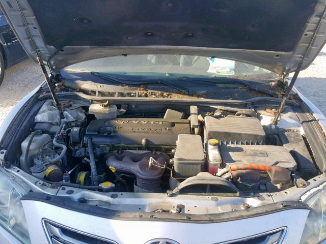 4T1BB46K49U077572 - 2009 TOYOTA CAMRY HYBR SILVER photo 7