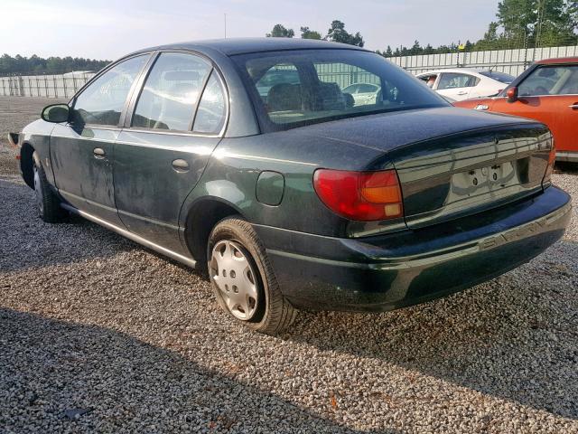 1G8ZH52892Z251155 - 2002 SATURN SL1 GREEN photo 3