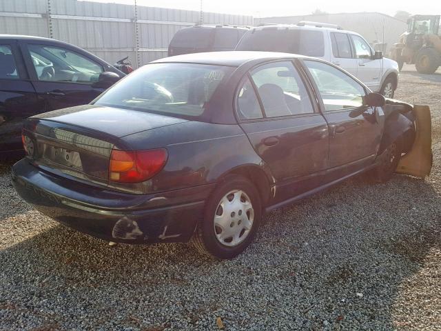 1G8ZH52892Z251155 - 2002 SATURN SL1 GREEN photo 4