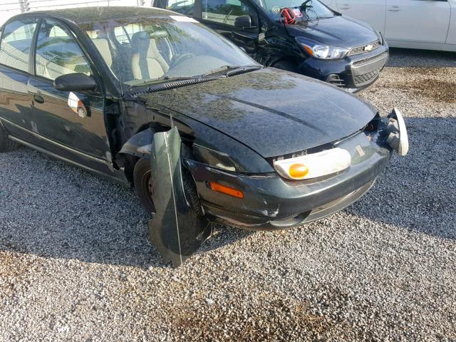 1G8ZH52892Z251155 - 2002 SATURN SL1 GREEN photo 9