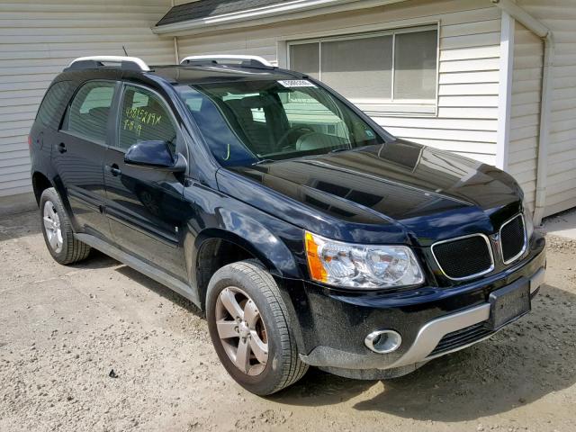 2CKDL33FX86057201 - 2008 PONTIAC TORRENT BLACK photo 1