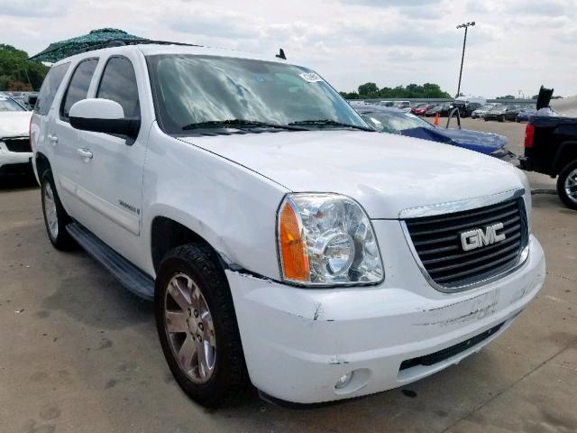 1GKFC13028R225468 - 2008 GMC YUKON WHITE photo 1