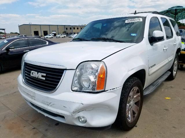 1GKFC13028R225468 - 2008 GMC YUKON WHITE photo 2