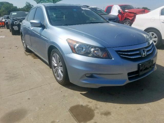 1HGCP3F83BA014402 - 2011 HONDA ACCORD EXL BLUE photo 1