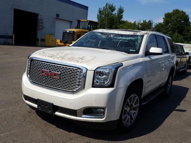 1GKS2CKJ5FR509360 - 2015 GMC YUKON DENA WHITE photo 2