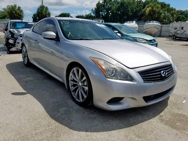 JNKCV64E48M110513 - 2008 INFINITI G37 BASE SILVER photo 1