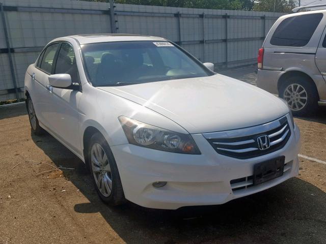 1HGCP3F86BA031405 - 2011 HONDA ACCORD EXL WHITE photo 1