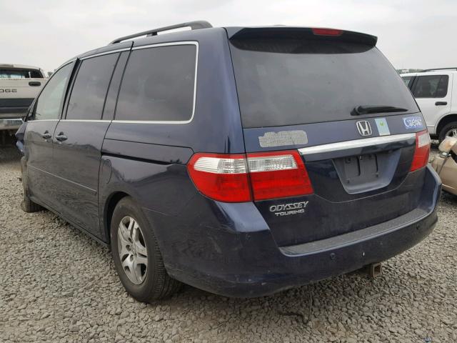 5FNRL38806B102970 - 2006 HONDA ODYSSEY TO BLUE photo 3