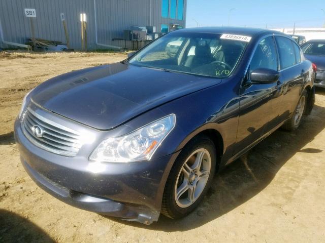 JNKCV61F79M353506 - 2009 INFINITI G37 BLACK photo 2