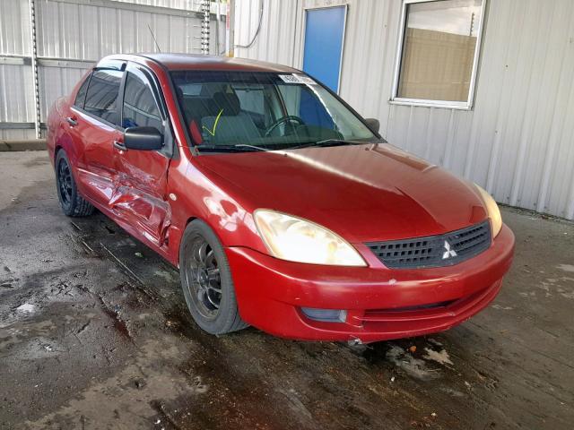 JA3AJ26E16U037980 - 2006 MITSUBISHI LANCER ES RED photo 1