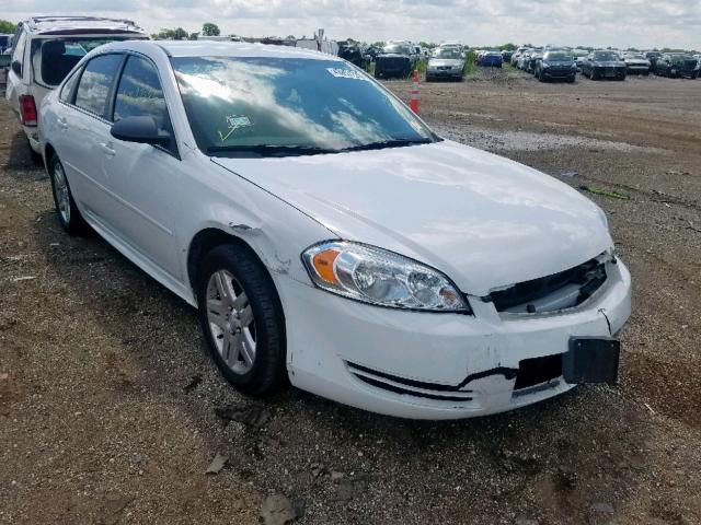 2G1WB5E3XE1140226 - 2014 CHEVROLET IMPALA LIM WHITE photo 1