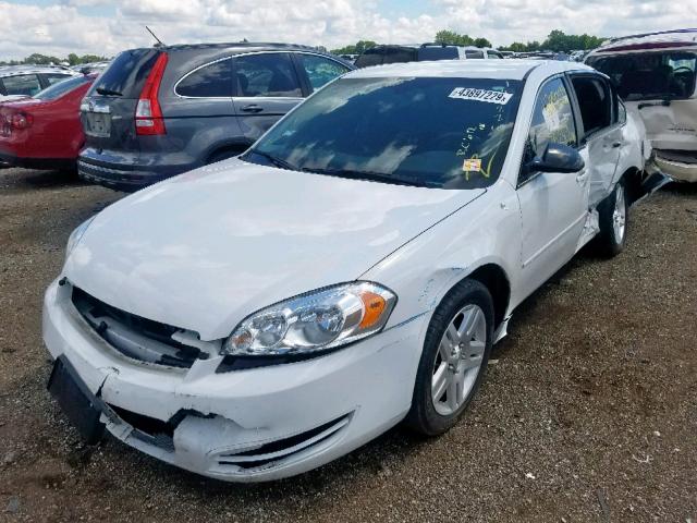 2G1WB5E3XE1140226 - 2014 CHEVROLET IMPALA LIM WHITE photo 2