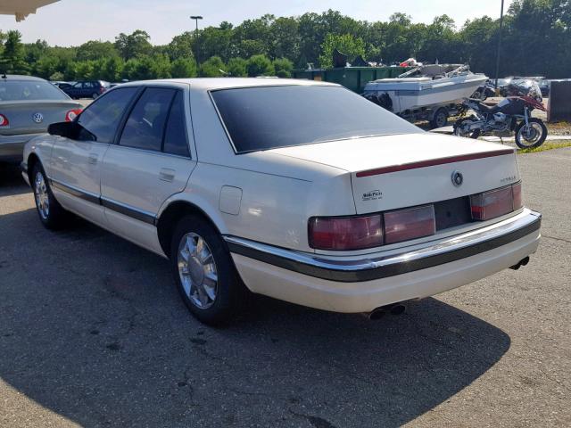 1G6KS53BXNU831604 - 1992 CADILLAC SEVILLE WHITE photo 3