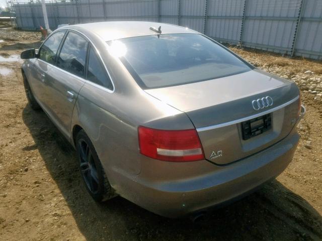 WAUDG74F85N094897 - 2005 AUDI A6 3.2 QUA BROWN photo 3