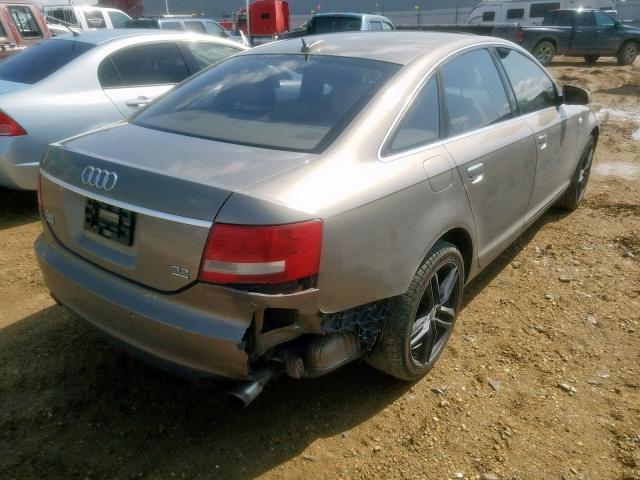 WAUDG74F85N094897 - 2005 AUDI A6 3.2 QUA BROWN photo 4