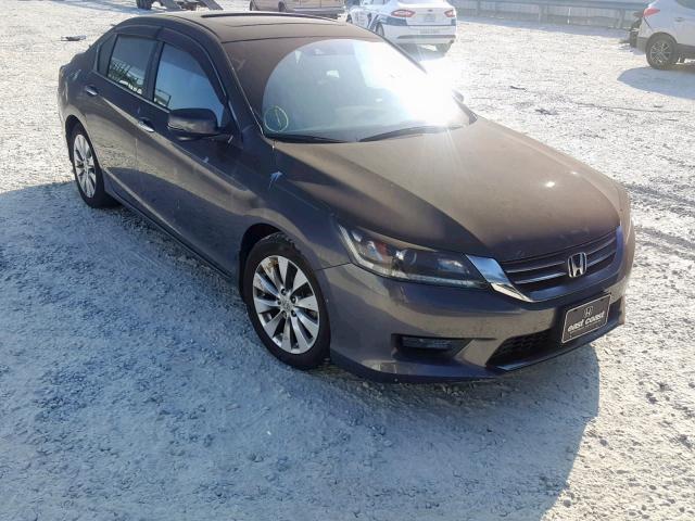 1HGCR2F81EA301228 - 2014 HONDA ACCORD EXL CHARCOAL photo 1