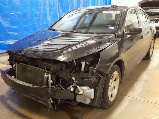 1G11B5SL3EF270128 - 2014 CHEVROLET MALIBU LS 黑色 照片 2