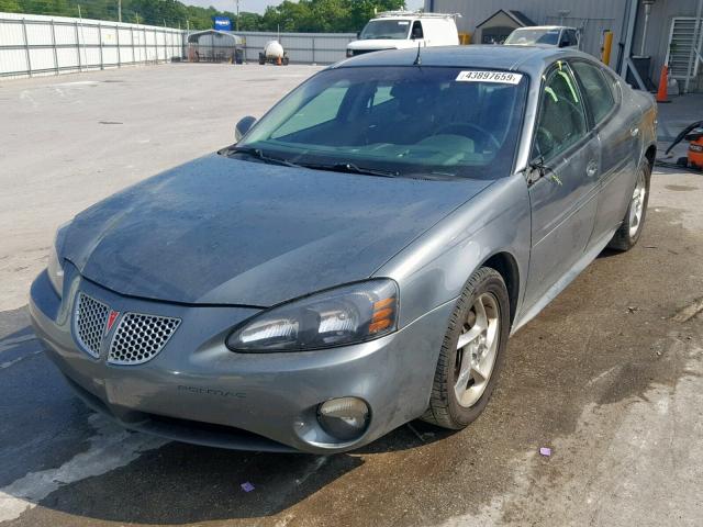 2G2WR544841323169 - 2004 PONTIAC GRAND PRIX GRAY photo 2