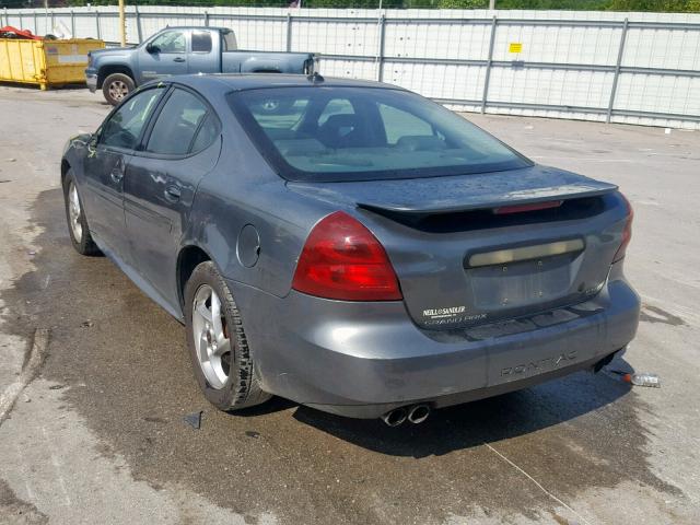 2G2WR544841323169 - 2004 PONTIAC GRAND PRIX GRAY photo 3
