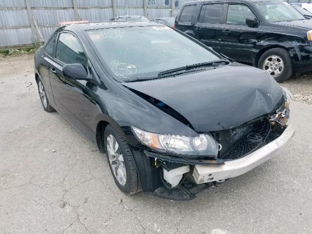 2HGFG1B99BH518034 - 2011 HONDA CIVIC EXL BLACK photo 1