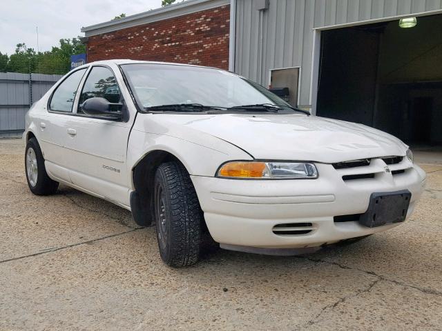 1B3EJ46X9YN275560 - 2000 DODGE STRATUS SE WHITE photo 1