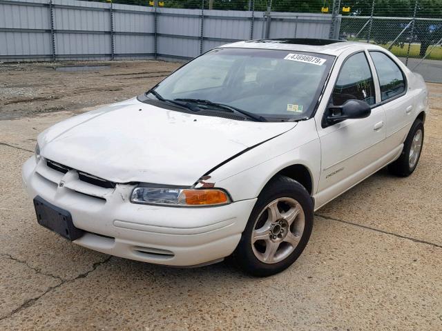 1B3EJ46X9YN275560 - 2000 DODGE STRATUS SE WHITE photo 2