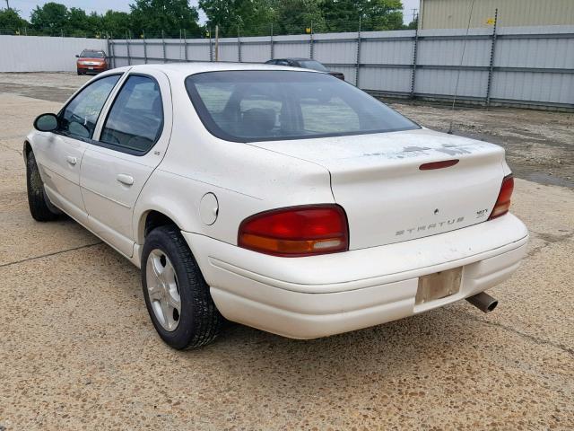 1B3EJ46X9YN275560 - 2000 DODGE STRATUS SE WHITE photo 3