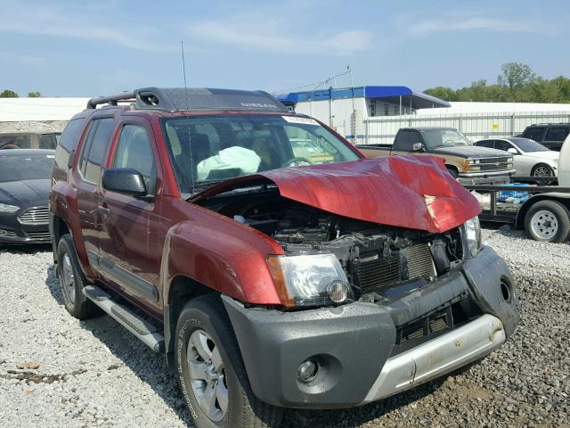 5N1AN0NW4DN817978 - 2013 NISSAN XTERRA X RED photo 1