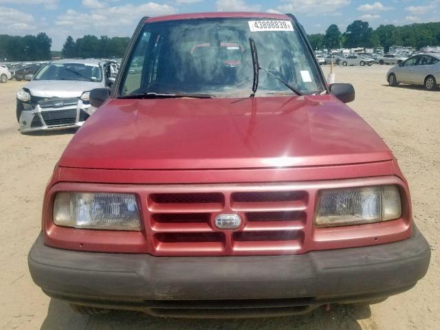 2CNBE1364V6928212 - 1997 GEO TRACKER RED photo 7