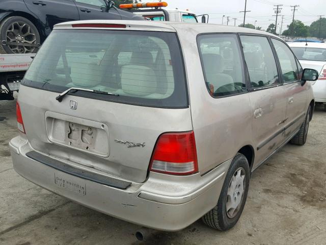 JHMRA3842WC010273 - 1998 HONDA ODYSSEY LX GOLD photo 4