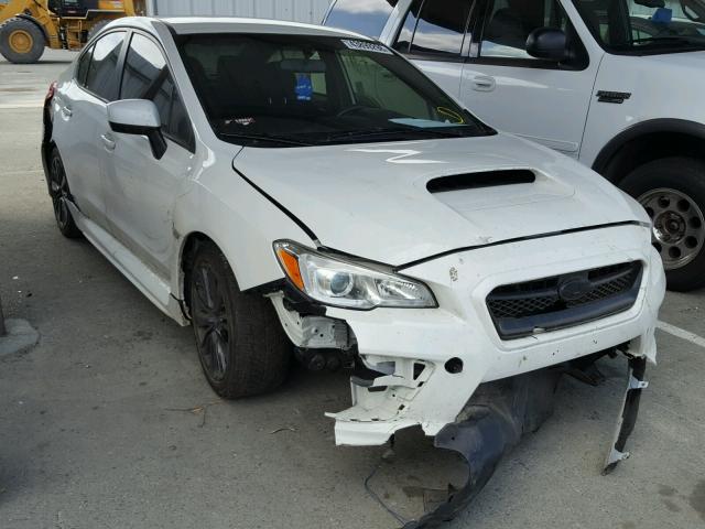 JF1VA1A61F9816429 - 2015 SUBARU WRX WHITE photo 1